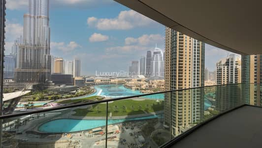 3 Bedroom Flat for Sale in Downtown Dubai, Dubai - Spacious | Burj Khalifa  and Fountain View
