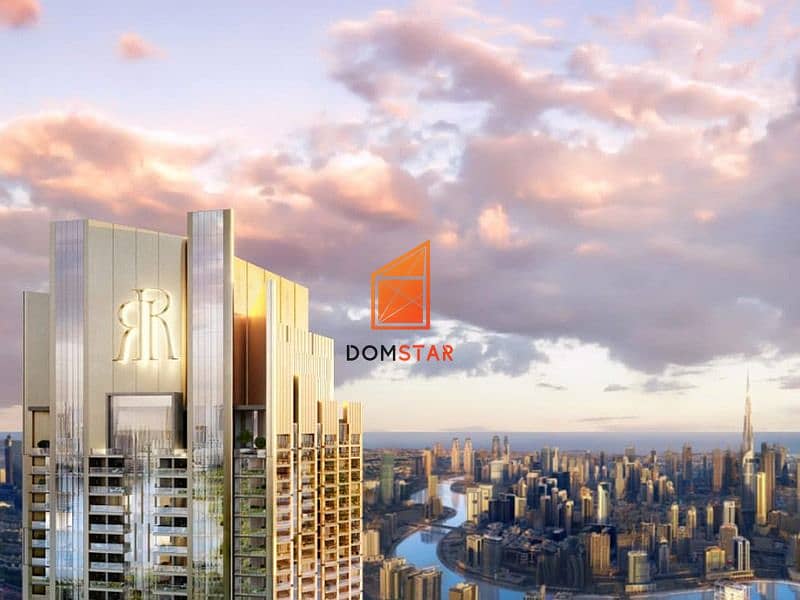 位于商业湾，德雅尔维加利亚公寓 1 卧室的公寓 1350000 AED - 6819976