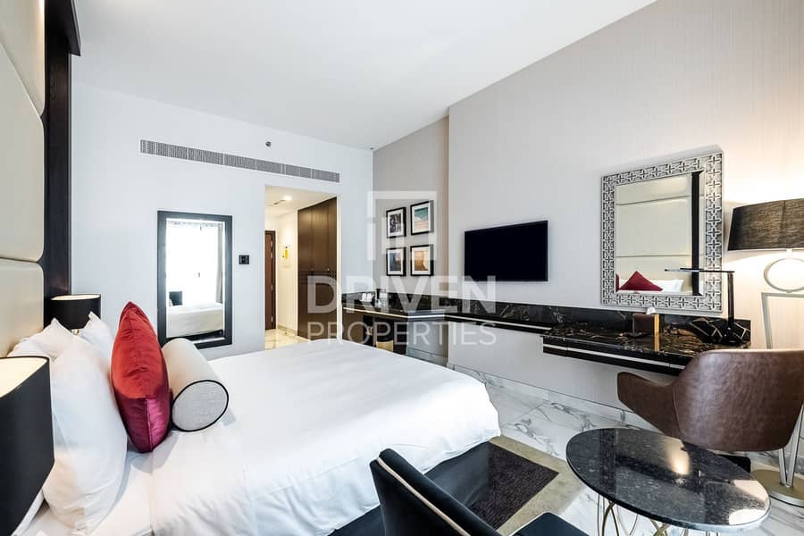 位于迪拜码头，TFG滨海酒店 的酒店式公寓 2100000 AED - 7957351