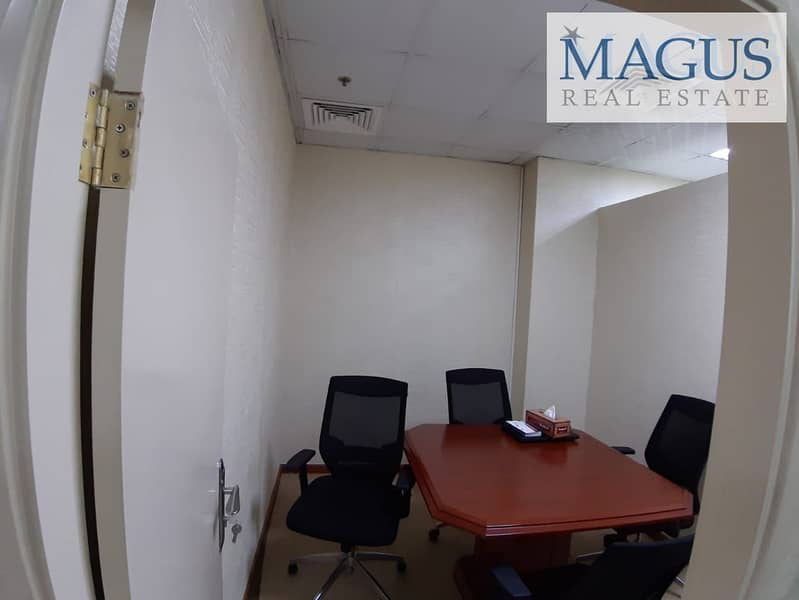 8 Fully fitted with partitions office | Al Manara
