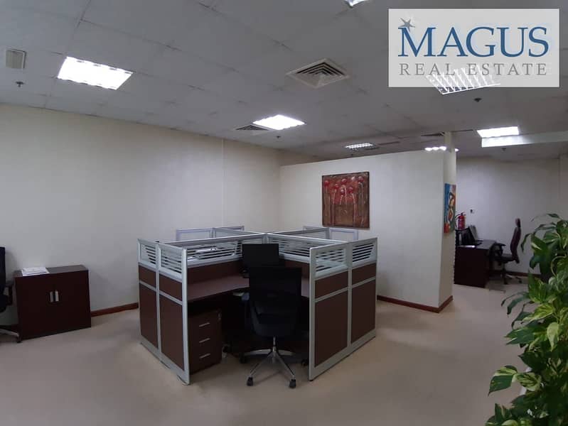 10 Fully fitted with partitions office | Al Manara