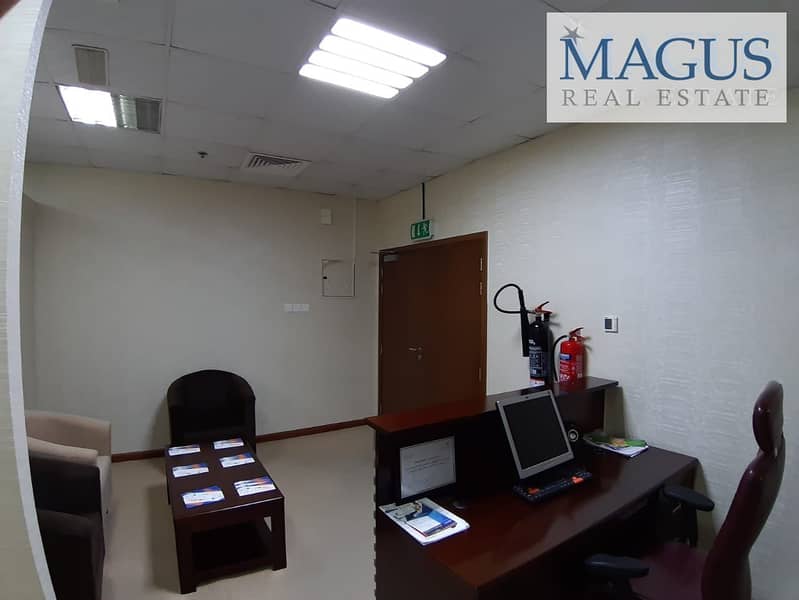 11 Fully fitted with partitions office | Al Manara