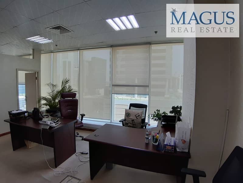 15 Fully fitted with partitions office | Al Manara