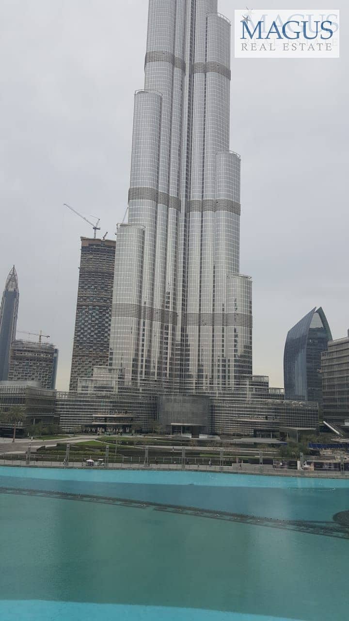 7 Panoramic Fountain & Burj Khalifa Tower View