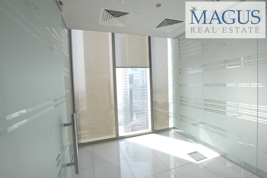 6 Fitted Office for Rent in Prism Tower Business Bay