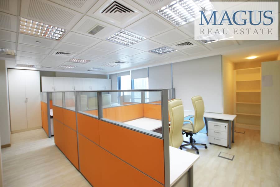 Ready to Move in Furnished Office for Rent in Indigo Tower