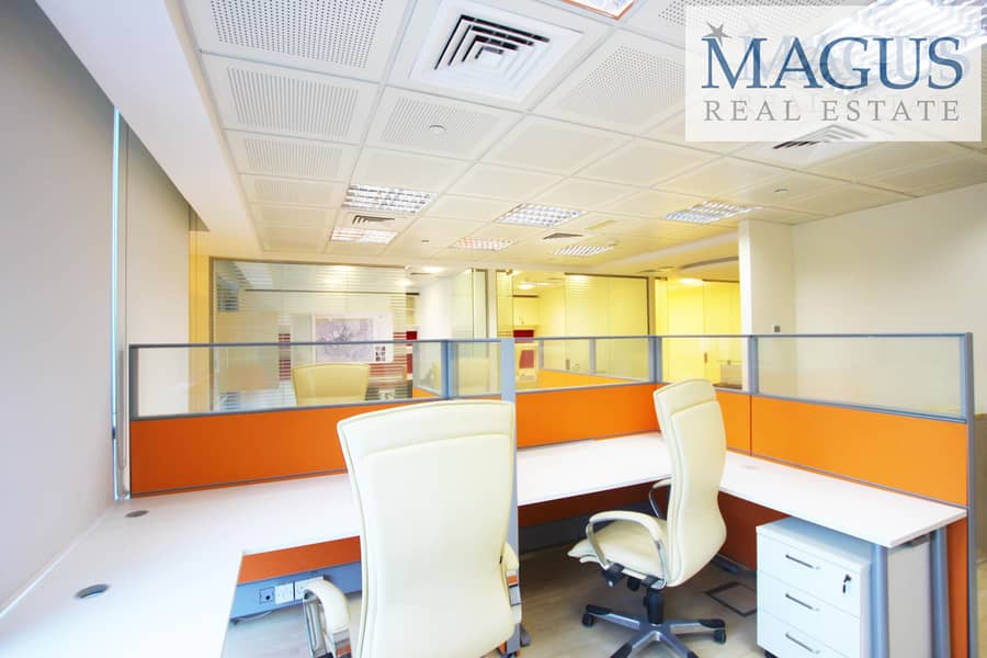 2 Ready to Move in Furnished Office for Rent in Indigo Tower