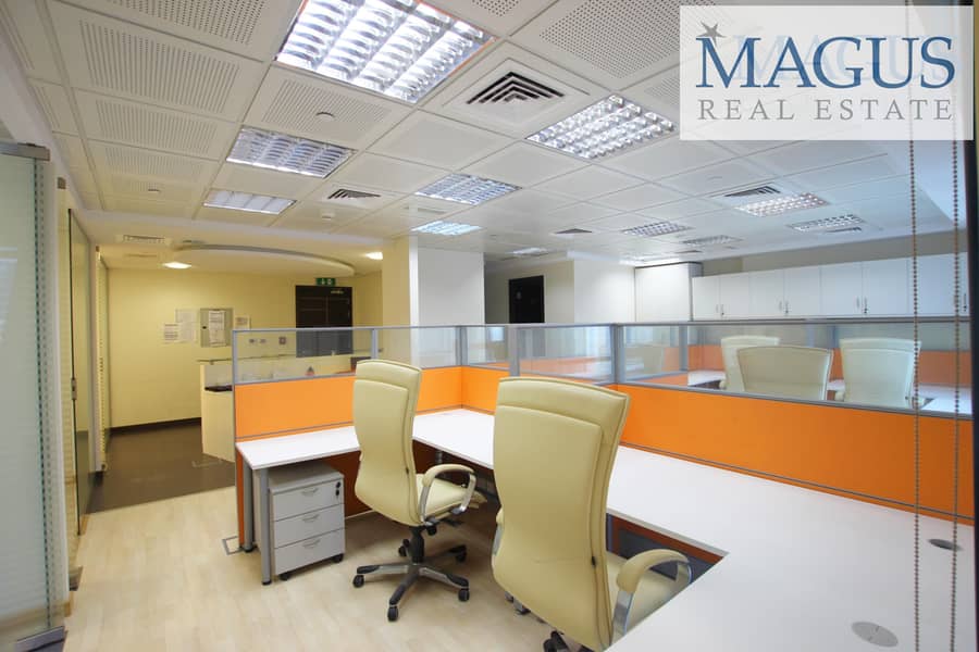 9 Ready to Move in Furnished Office for Rent in Indigo Tower