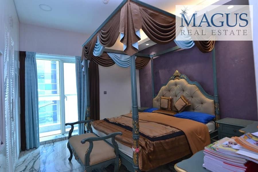 8 Upgraded 3br plus maids in Emirates crown for sale