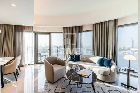 2 Bedroom Apartment for Rent in Dubai Creek Harbour, Dubai - Furnished | High Floor and Brand New Apt