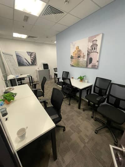 Office for Rent in Downtown Dubai, Dubai - Regus Downtown - Private office for 5 ( Internal). jpeg