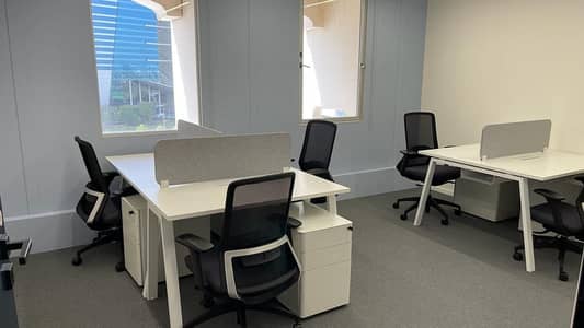 Office for Rent in Sheikh Zayed Road, Dubai - HQ Sheikh Rasheed Tower, DWTC - private office for 5 persons. jpeg