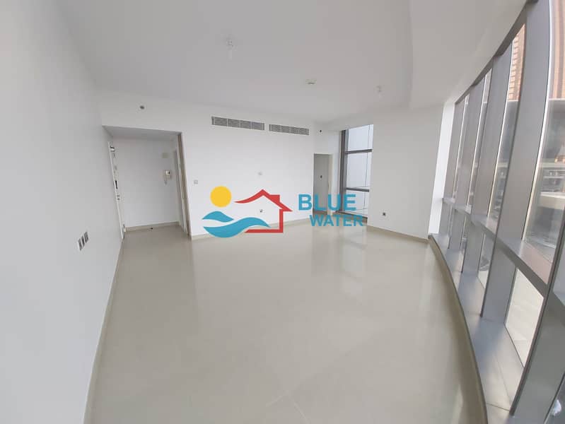 NO Fee!! Sea View 1 M/BR Facilities in Etihad Towers