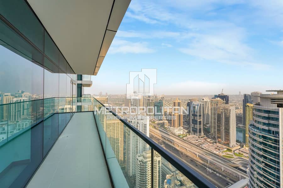 位于迪拜码头，迪拜滨海维达公寓 2 卧室的公寓 190000 AED - 8067871
