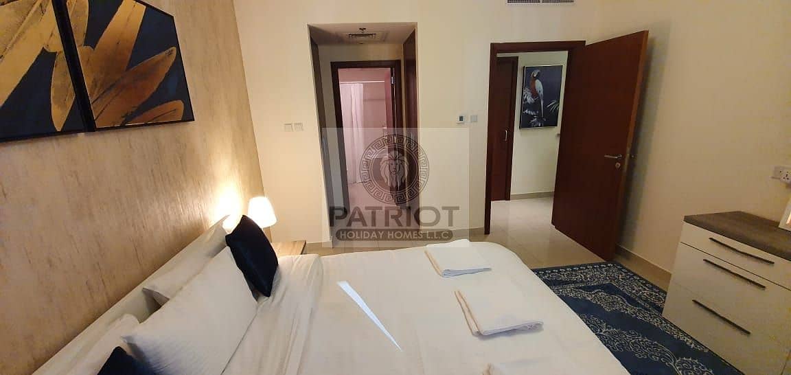 2 Exclusive | Furnished | Fountain View | 1 BR Aprt | Dewa Internet Free