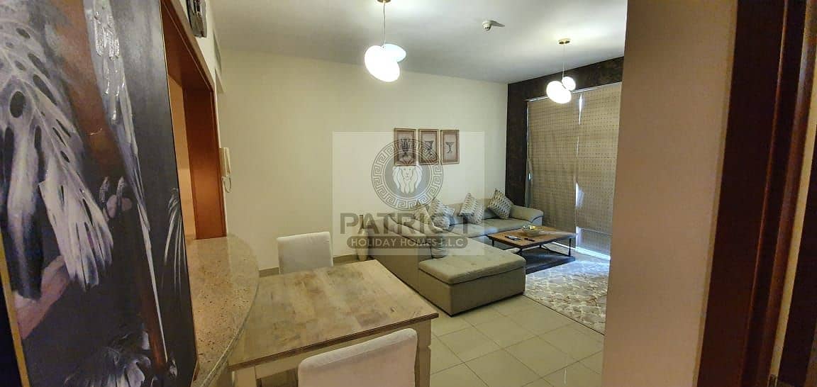 13 Exclusive | Furnished | Fountain View | 1 BR Aprt | Dewa Internet Free