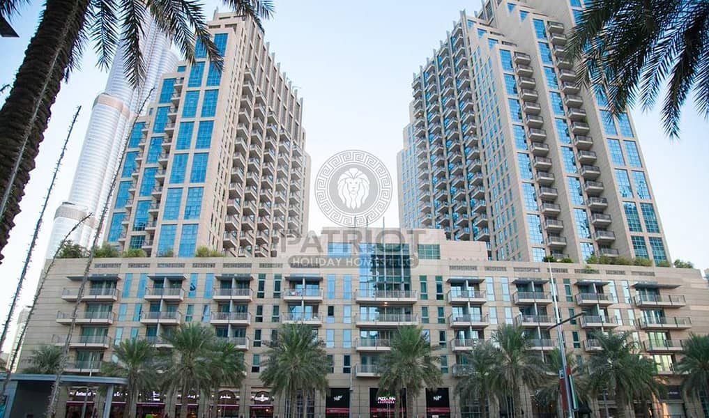 18 Exclusive | Furnished | Fountain View | 1 BR Aprt | Dewa Internet Free
