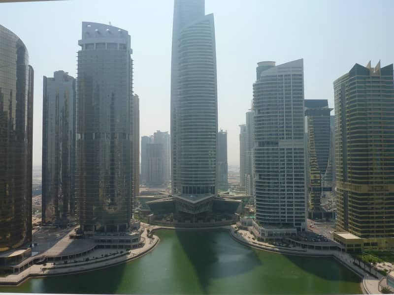 Fully Furnished Studio for Rent in Arch Tower Jumeirah Lake Tower Full Lake View (Permit No. 4603)