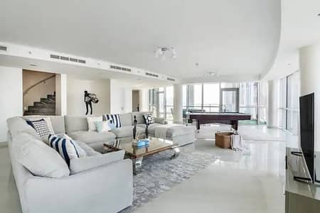 迪拜码头， 迪拜 4 卧室顶楼公寓待租 - 位于迪拜码头，滨海阳台公寓大楼 4 卧室的顶楼公寓 850000 AED - 8099118