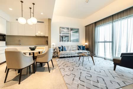 1 Bedroom Hotel Apartment for Rent in Dubai Creek Harbour, Dubai - Brand New Service Apartment In Address