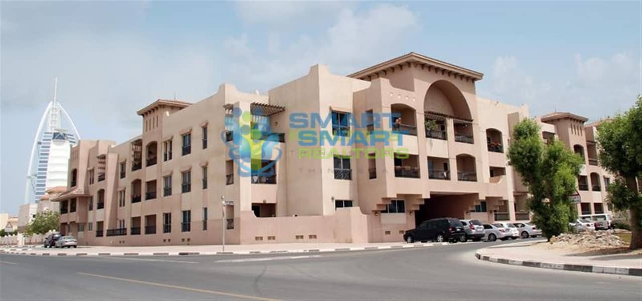 12 Spacious 1bhk I 10 Min Walk from Wild Wadi and Burj ul Arab