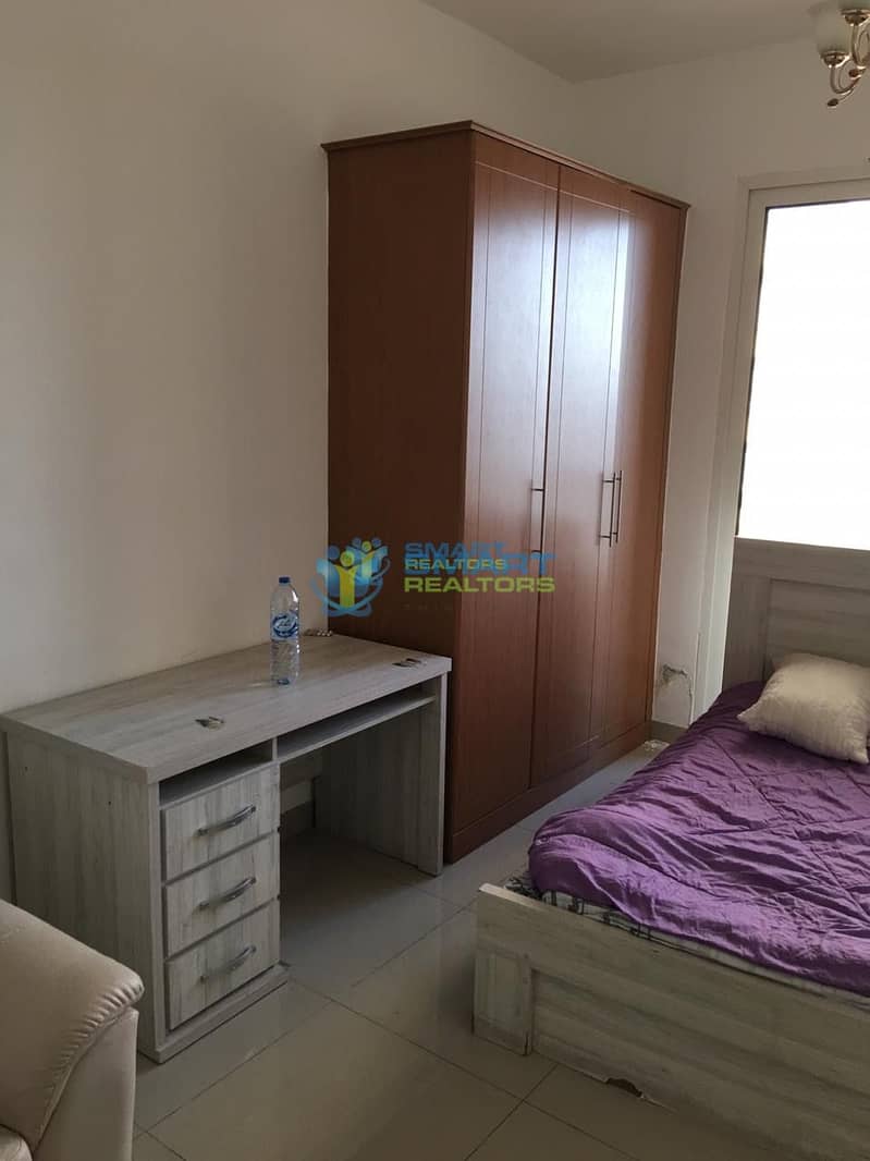 4 Furnished Studio with Parking 4 Cheqs Pool View IMPZ Dubai