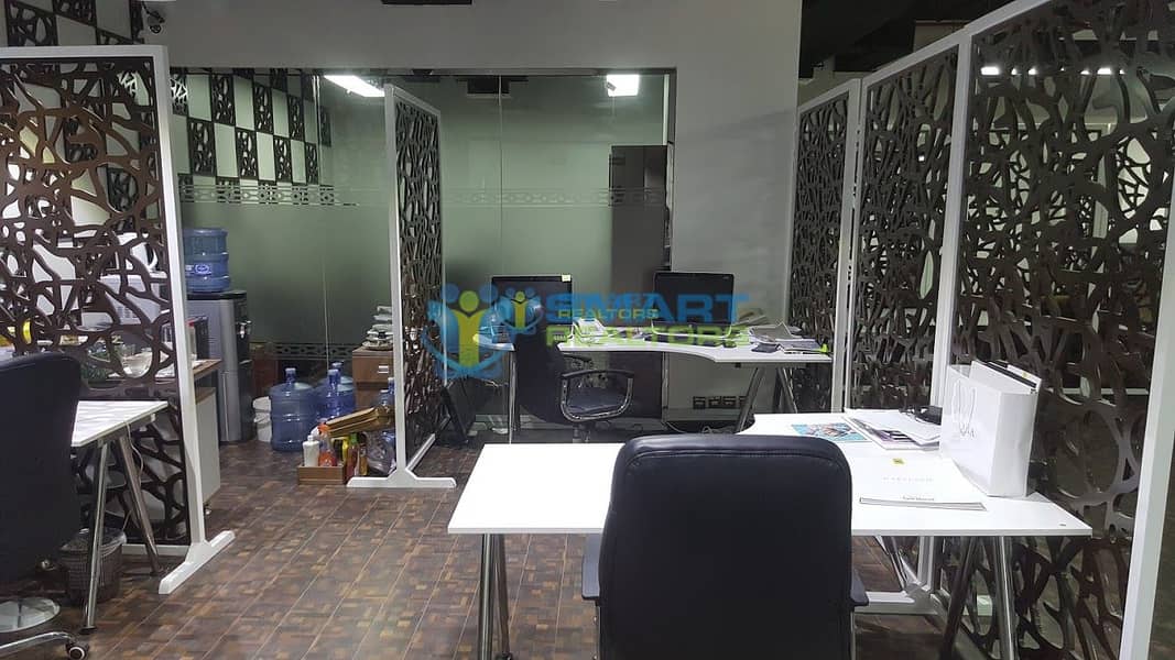 11 Fitted office Fully Furnished with Partition