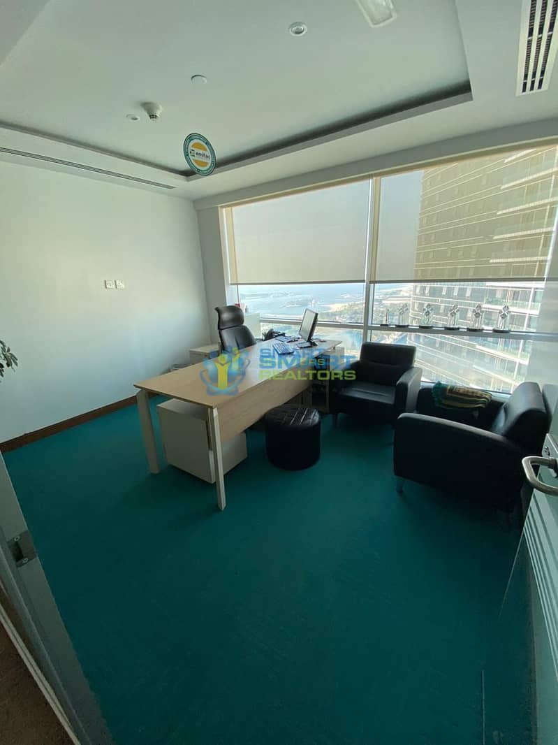 3 High Floor Amazing View Fully Fitted Office