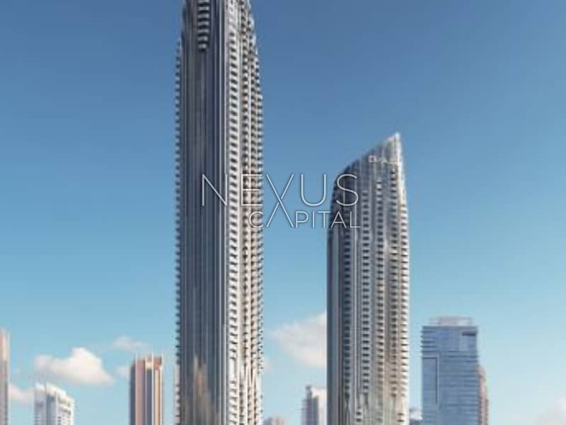 5 Dubai Creek Harbour | 1 Bedroom | Dubai Creek Tower View