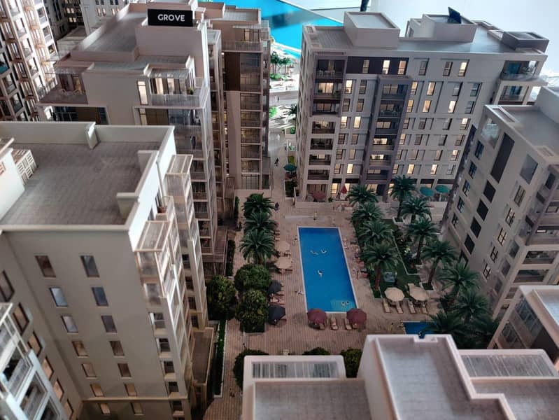 位于迪拜溪港，格罗夫住宅 2 卧室的公寓 2080000 AED - 6798255