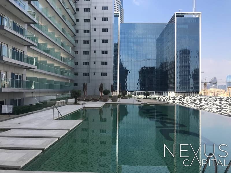 8 Panoramic Swimming pool View | Furnished Studio | Ready To Move In
