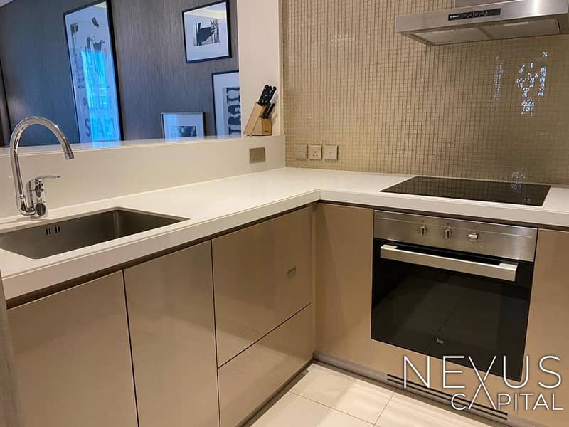 2 Canal View And Burj Khalifa | Kitchen Appliances | Ready To Move In