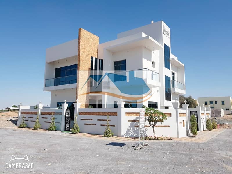 Villa for sale central air conditioning freehold for all nationalities in Al Helio area of Ajman