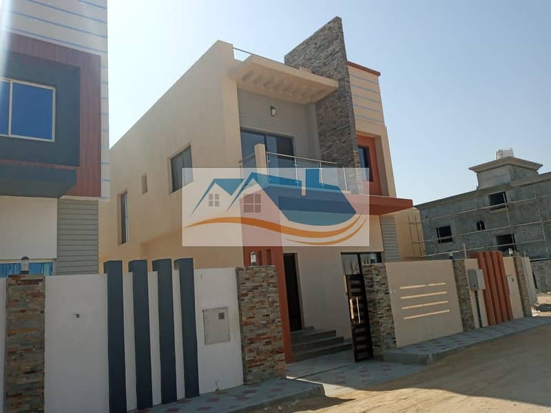 New villa for sale with air conditioners, water and electricity