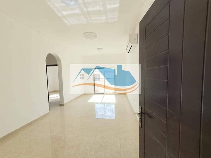 For rent in Ajman, a furnished studio in the Rashidiya area, close to Al-Ahlia School, close to the bus station, and close to the city police station
