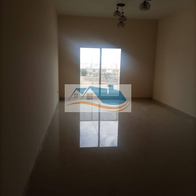 New build first inhabitant for rent Ajman Al Jurf3 with 1 free month, park, maintenance on the owner