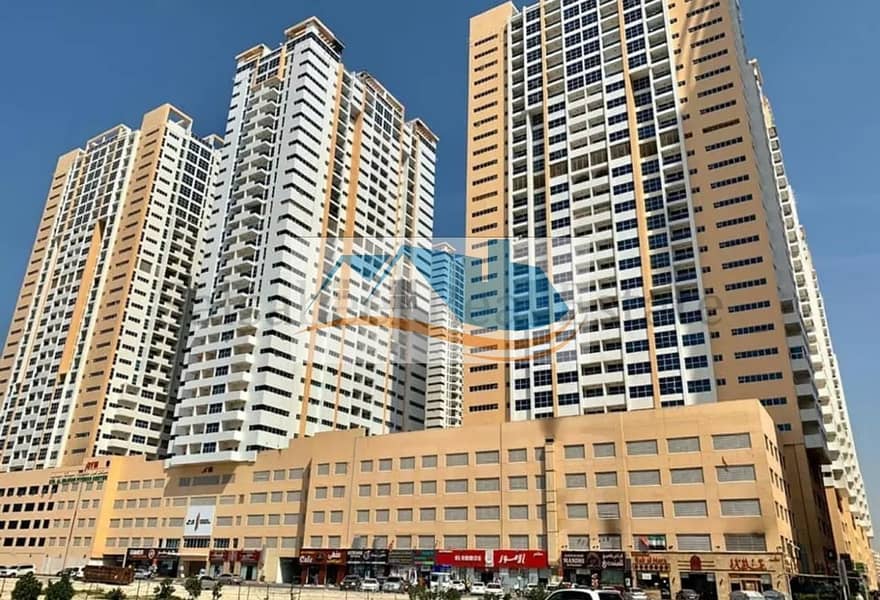 1 BHK Apartment in Ajman One Tower with Parking