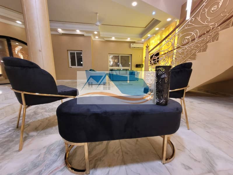 For sale a new luxury villa with a large area in the Al-Jurf at a special price For sale villa in Ajman area,