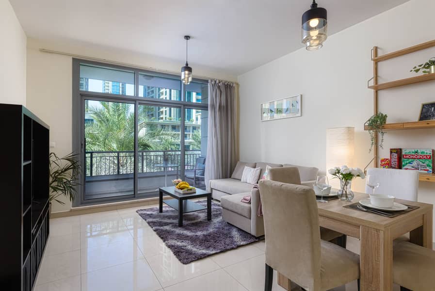 شقة في أبراج كلارين،وسط مدينة دبي 1 غرفة 14900 درهم - 7577574
