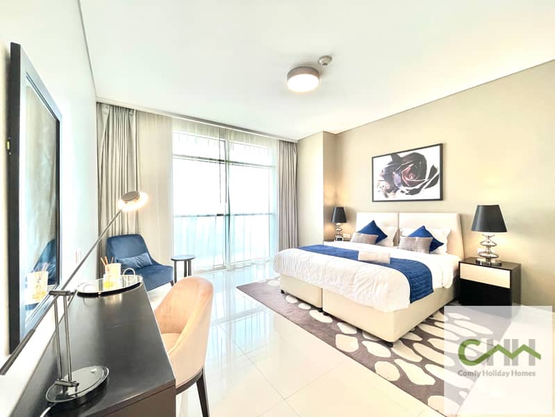 Spacious Fully Furnished 2 Bedroom Apartment with Free Dewa and Internet