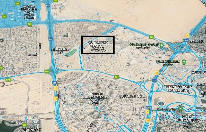 Good Location | Mixed Used Plot | Al Barsha South 3