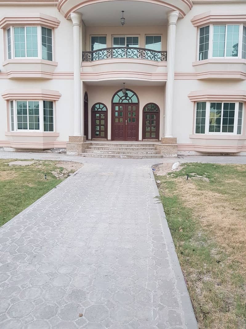 A very huge  5 Masters BR Villa available with beautiful garden located at Nadd Al Hammar