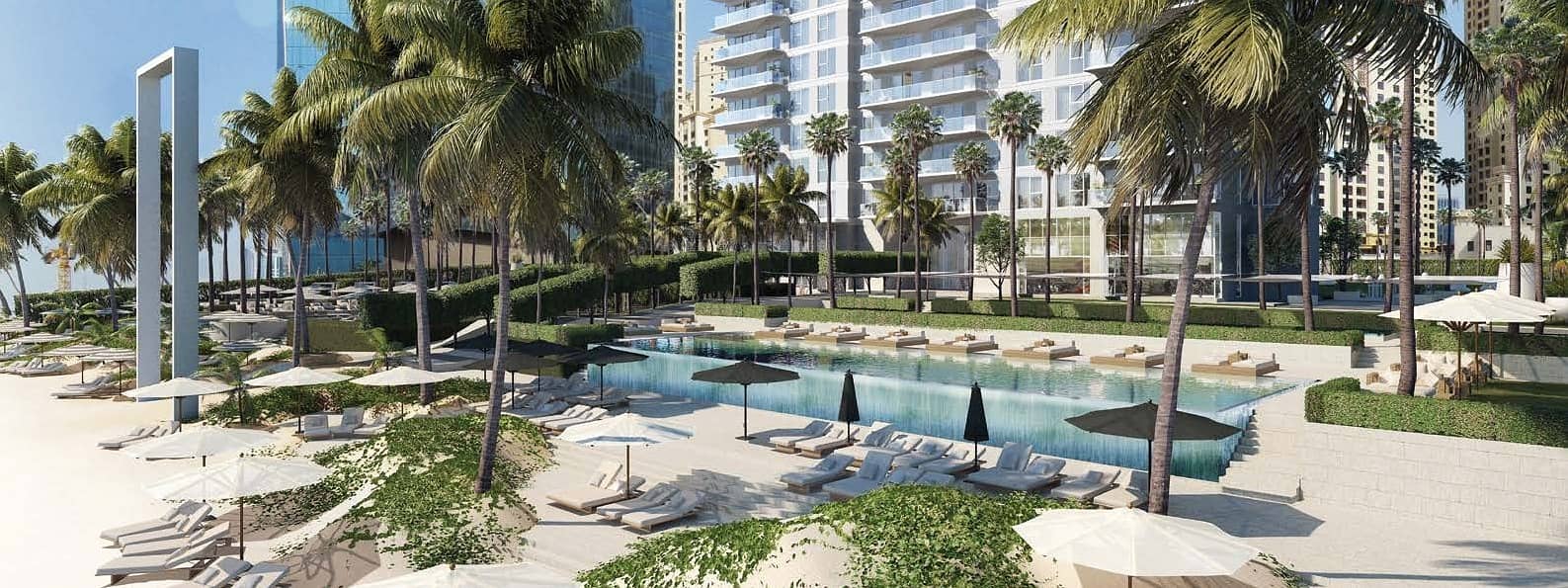 10 Resort Living in the Heart of Jumeirah | Private Access to Jumeirah Beach