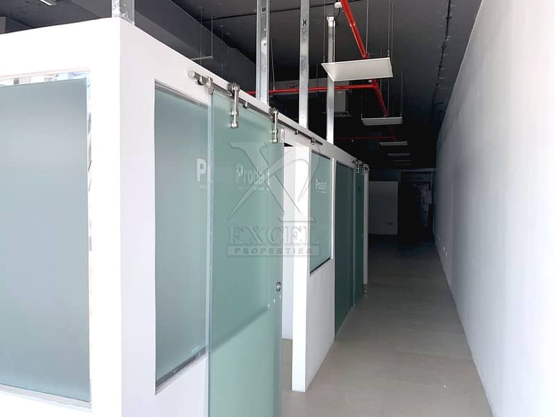 2 Fully Fitted with Glass Partitions | Close to Metro Station