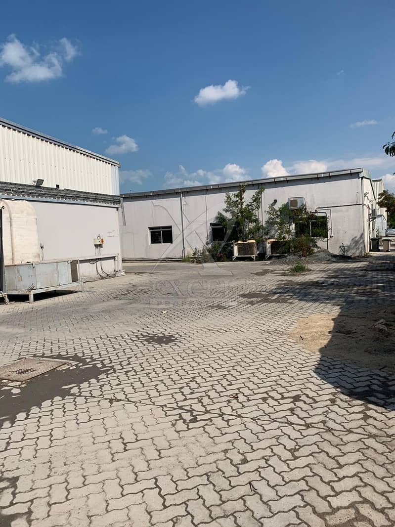 10 Ready Factory for Rent with Fully Fitted Offices