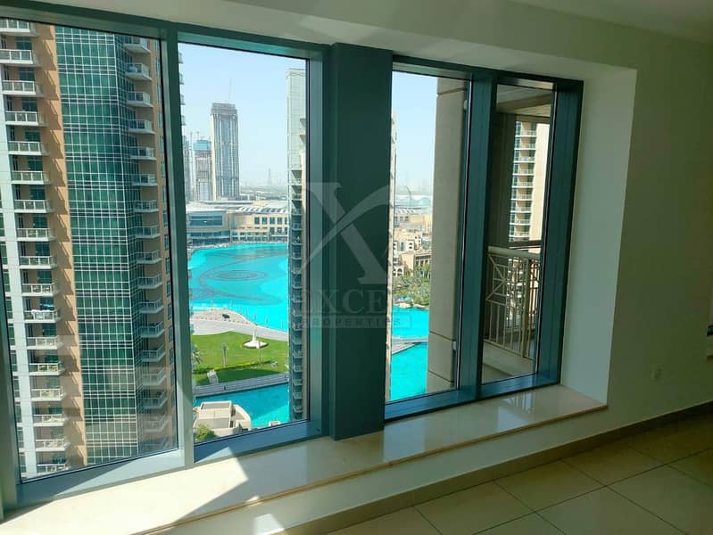 Burj and Fountain Views | Very Bright | Lowest Rent