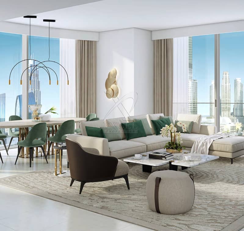 2 Breathtaking Burj Khalifa Views | Premium Finishes and Interiors