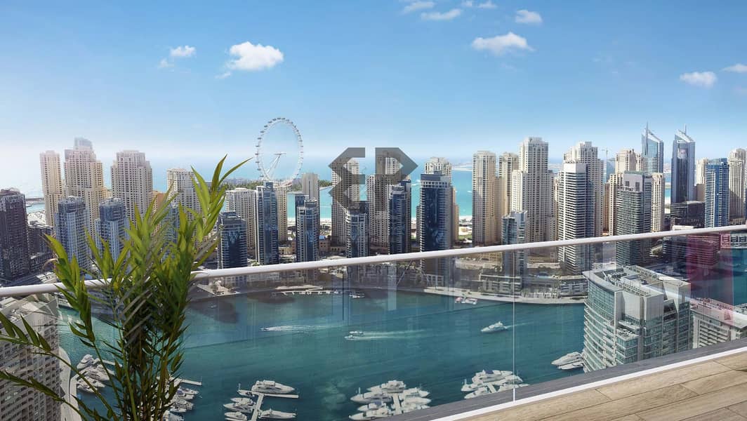 Unique Views of Dubai Marina | Elegant Interiors | Luxurious Facilities