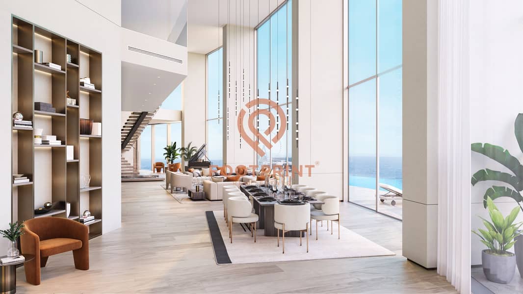 4BR Duplex Penthouse | Ocean Front Living | Marina 4BR Duplex Penthouse | Ocean Front Living | Marina