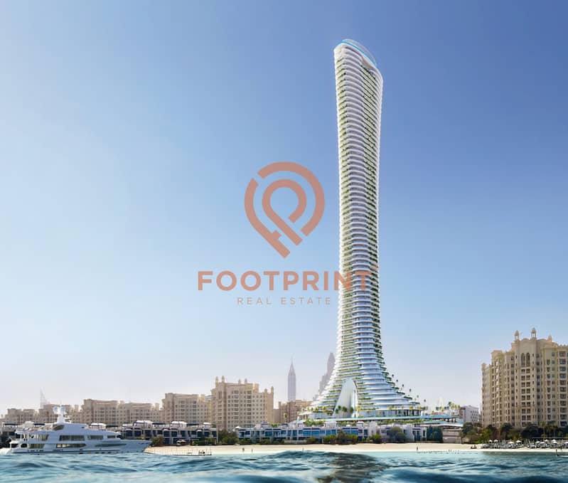 360-DEGREE All Encompassing view | Tallest tower in THE PALM |  Private beach